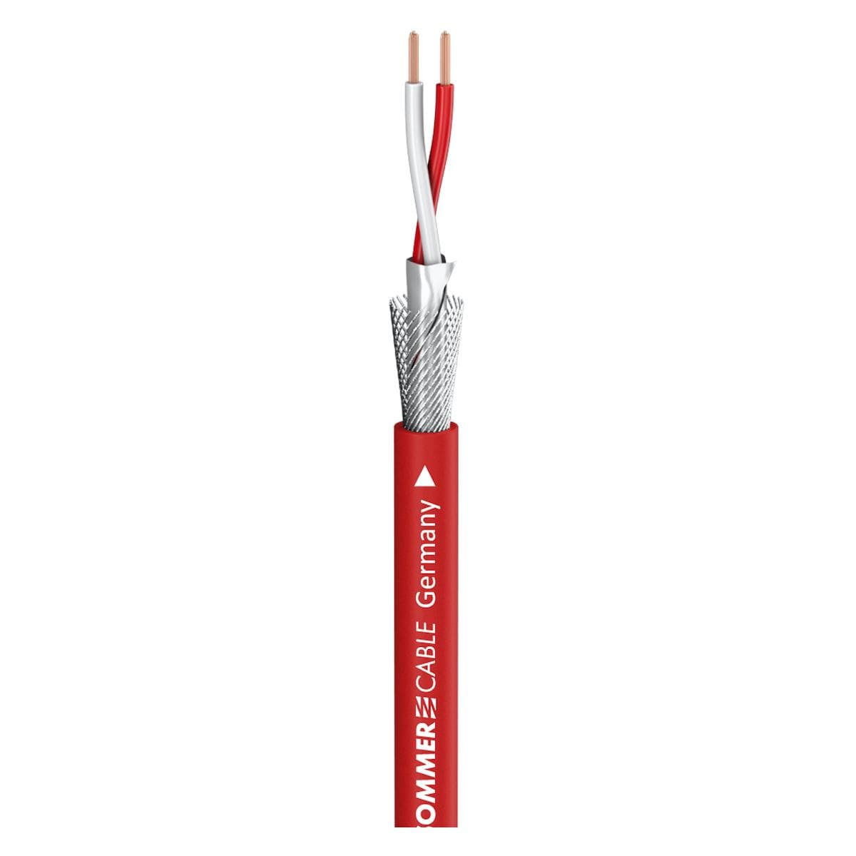 Patch & Microphone Cable SC-Goblin; 2 x 0,14 mm²; PVC Ø 4,60 mm; red