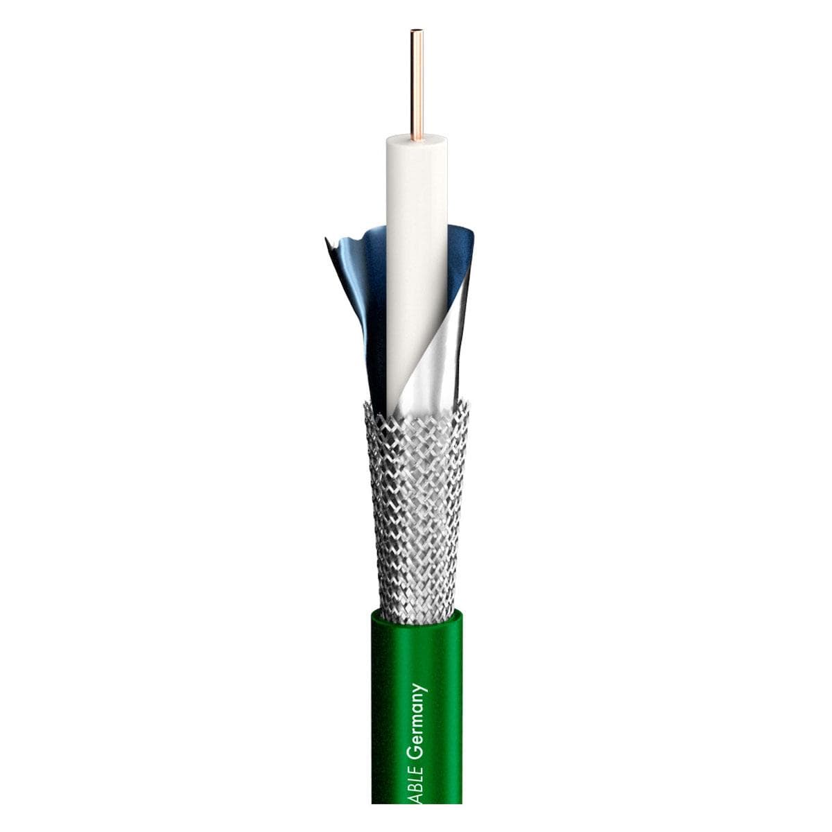 video cable SC-Vector (RCB); 1 x 0,80; PVC Ø 6,00 mm; green