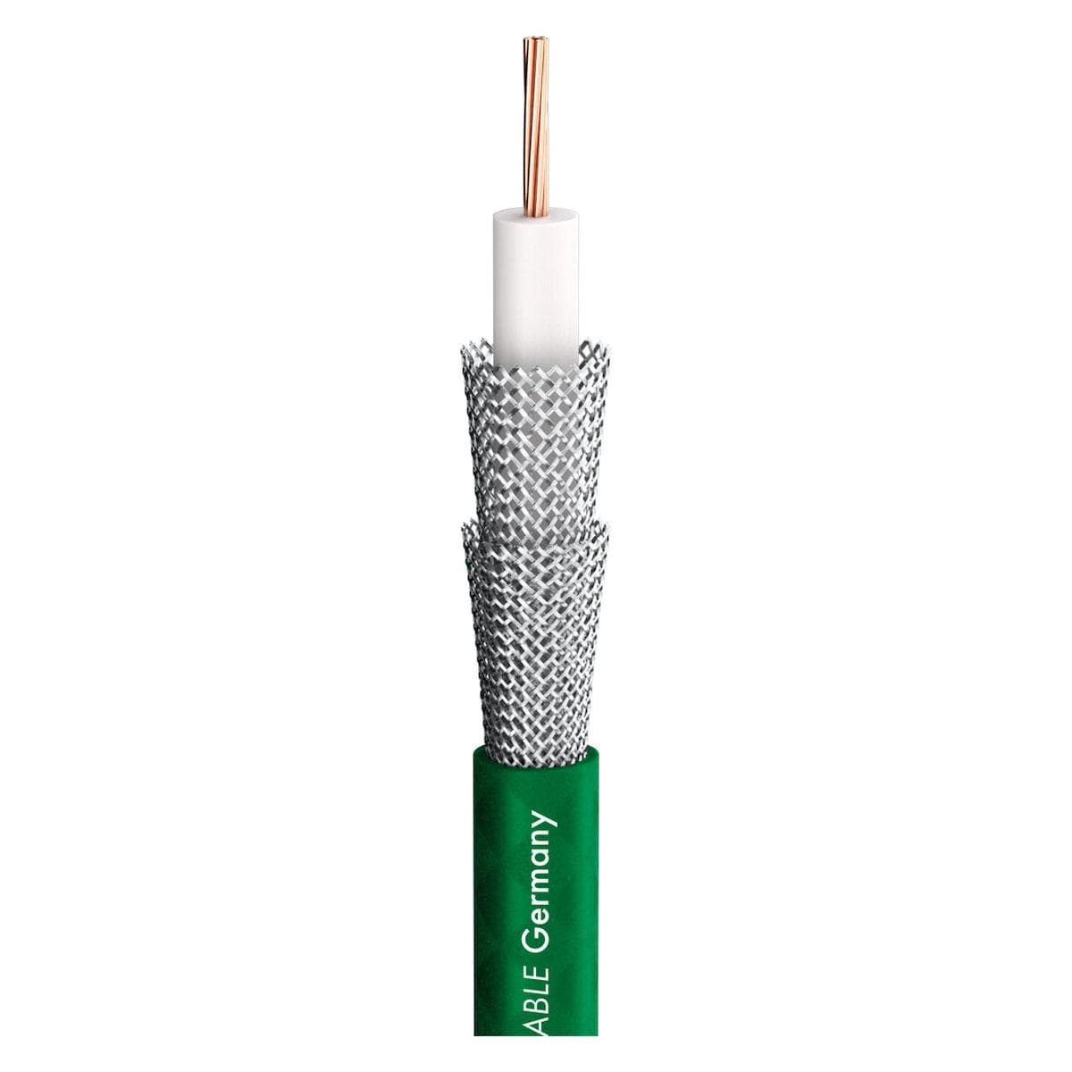 video cable SC-Vector Plus DZ; 1 x 1,20; PUR Ø 7,10 mm; green