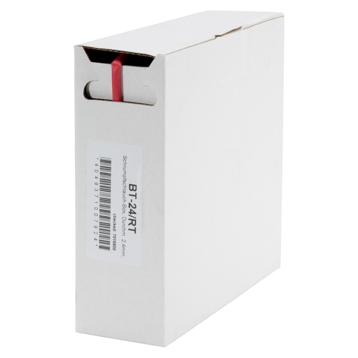 Sommer cable Shrink-on tube | 2,4mm | red