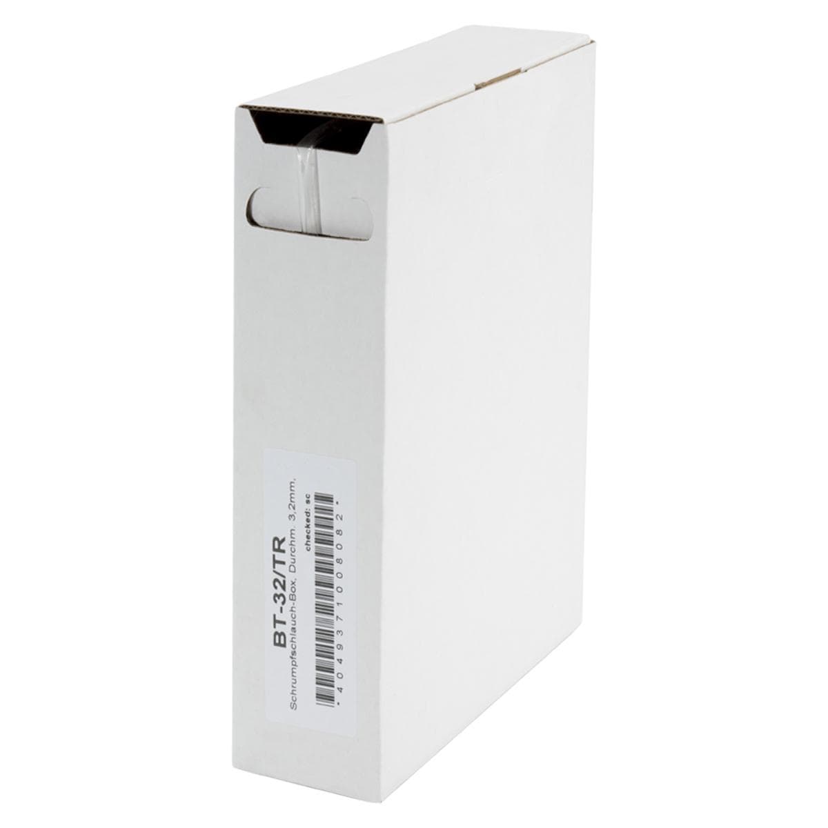 Sommer cable Shrink-on tube | 3,2mm | transparent