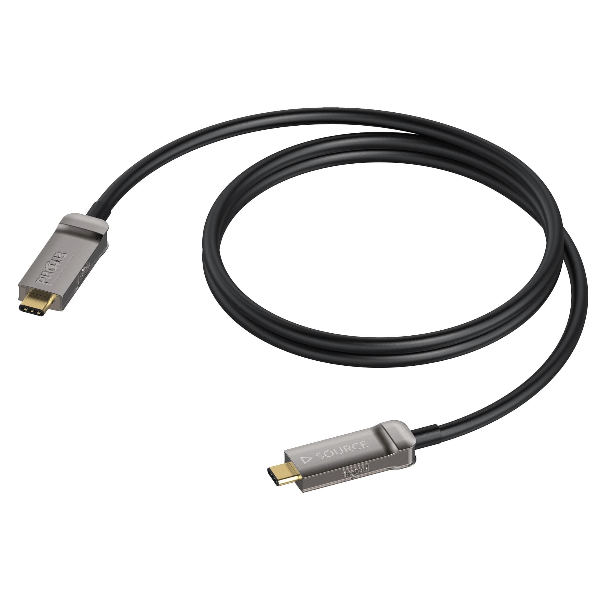 USB Type-C - USB Type-C - Active optical - 4K@60 Hz Displayport 1.2 Alt 30 meter