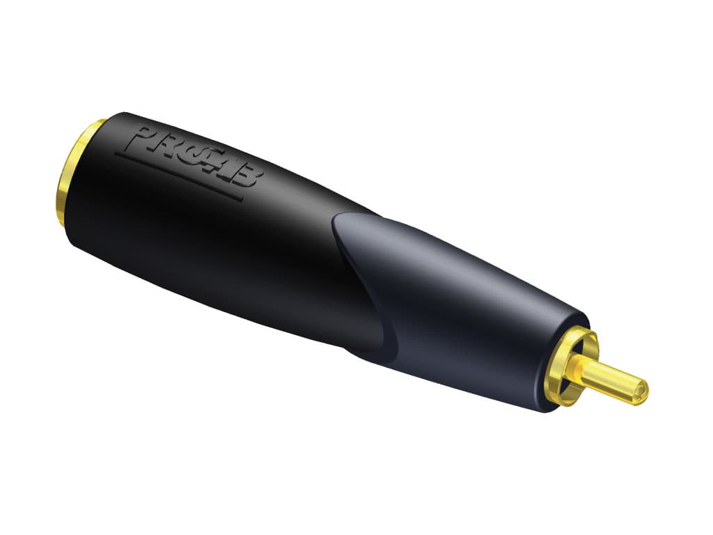 Adapter - RCA/Cinch male - 6.3 mm Jack female