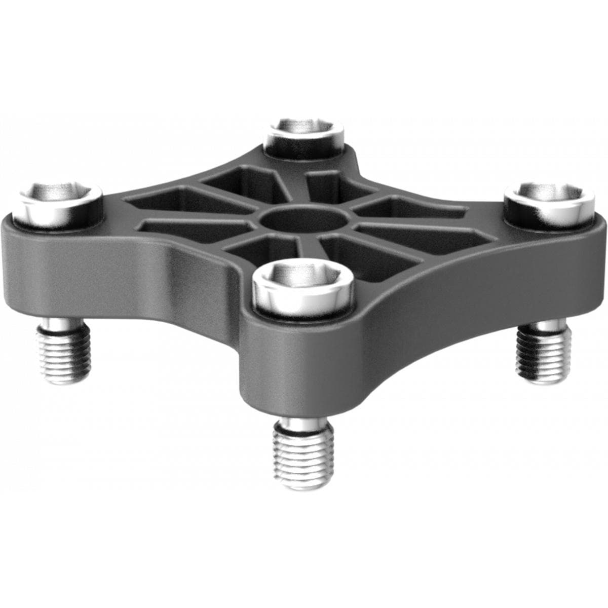 Metal joint used to connect 4 pcs DELTAX series cabinets, M10 hole for clamp