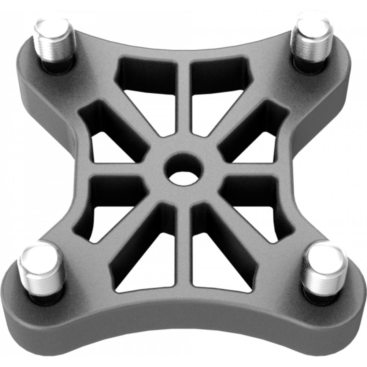 Metal joint used to connect 4 pcs DELTAX series cabinets, M10 hole for clamp 4