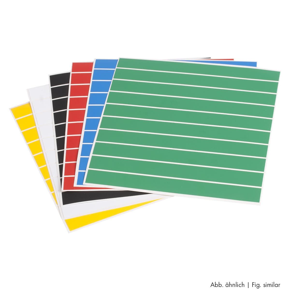 HICON code strips, set of 10 for HI-FIBER4-MC | white