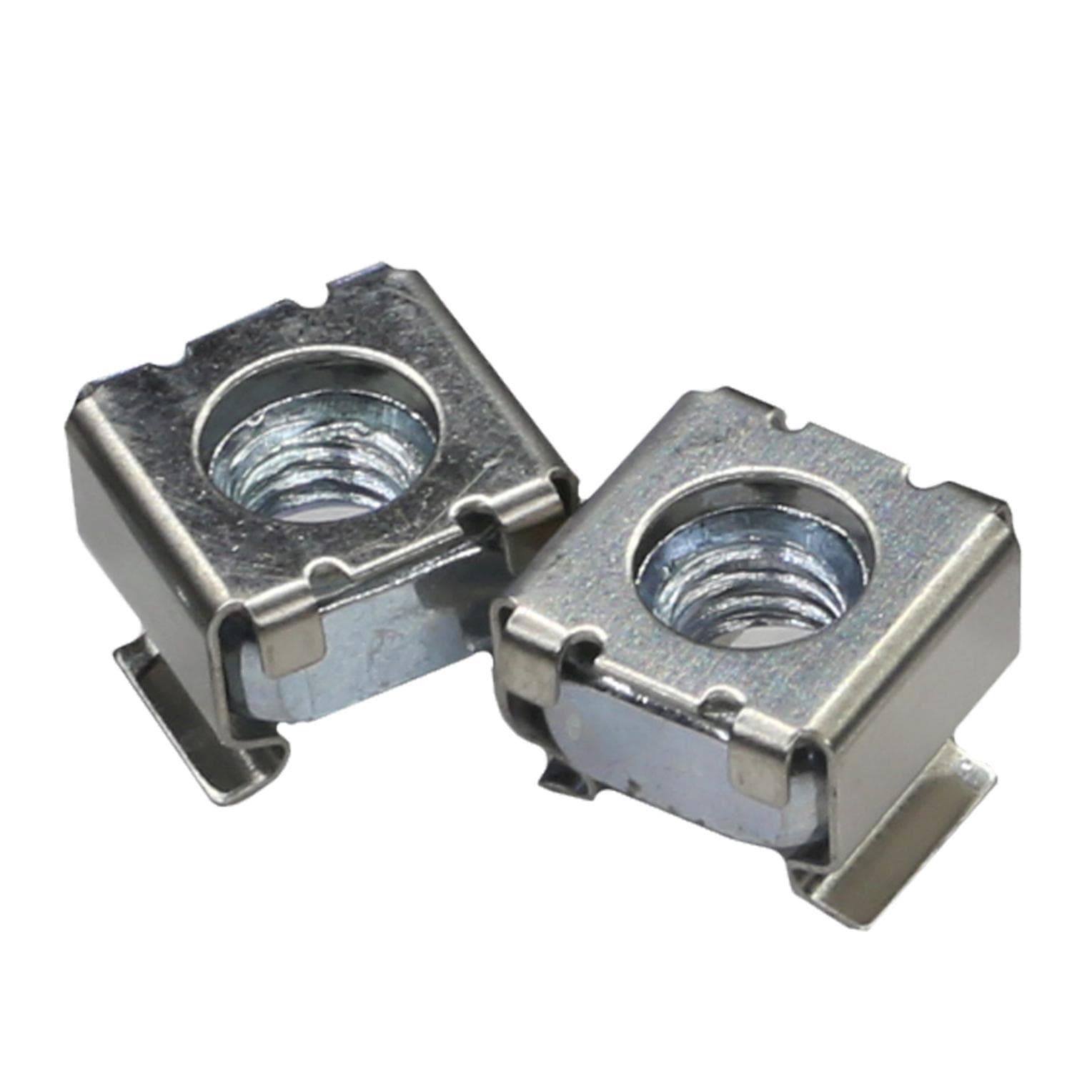 M6 cage nut for 0.5 - 2.0 mm plate thickness