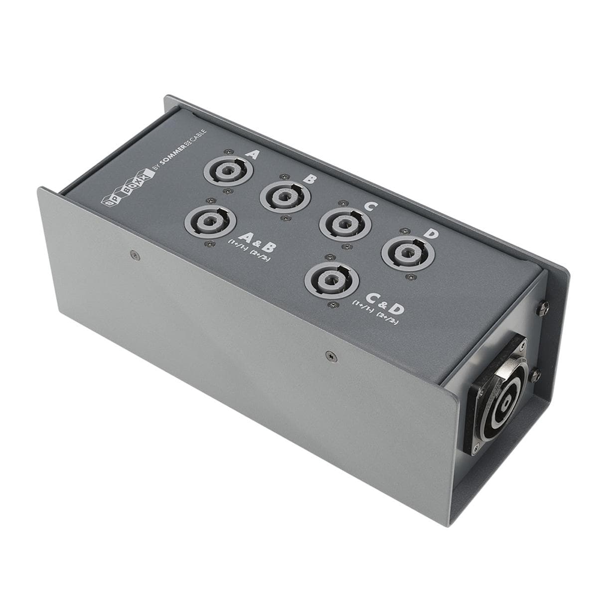 Sommer cable Speaker System , NL8MPR IN + NLT8FP-BAG LoopOUT/NL4MP 4 x partial assignment, 2 x full