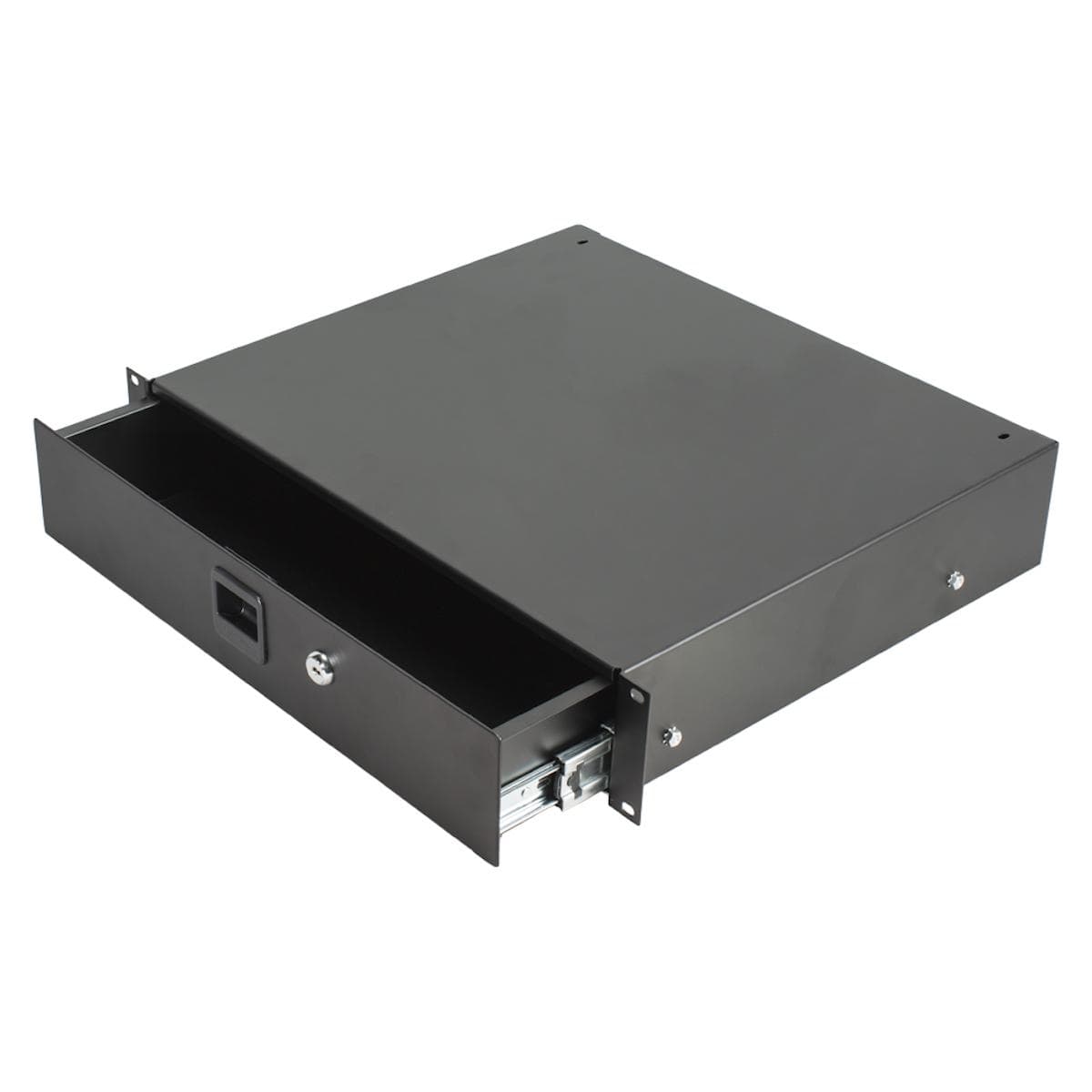 Sommer cable Drawer, 2 HU, 2 HE, length: 388 mm, width: 482,6 mm, height: 88,9 mm, anthracite