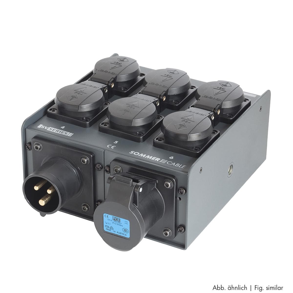 Sommer cable Power Distribution Systems ; MENNEKES | CEE 3 | 6 x BS1363 (UK)