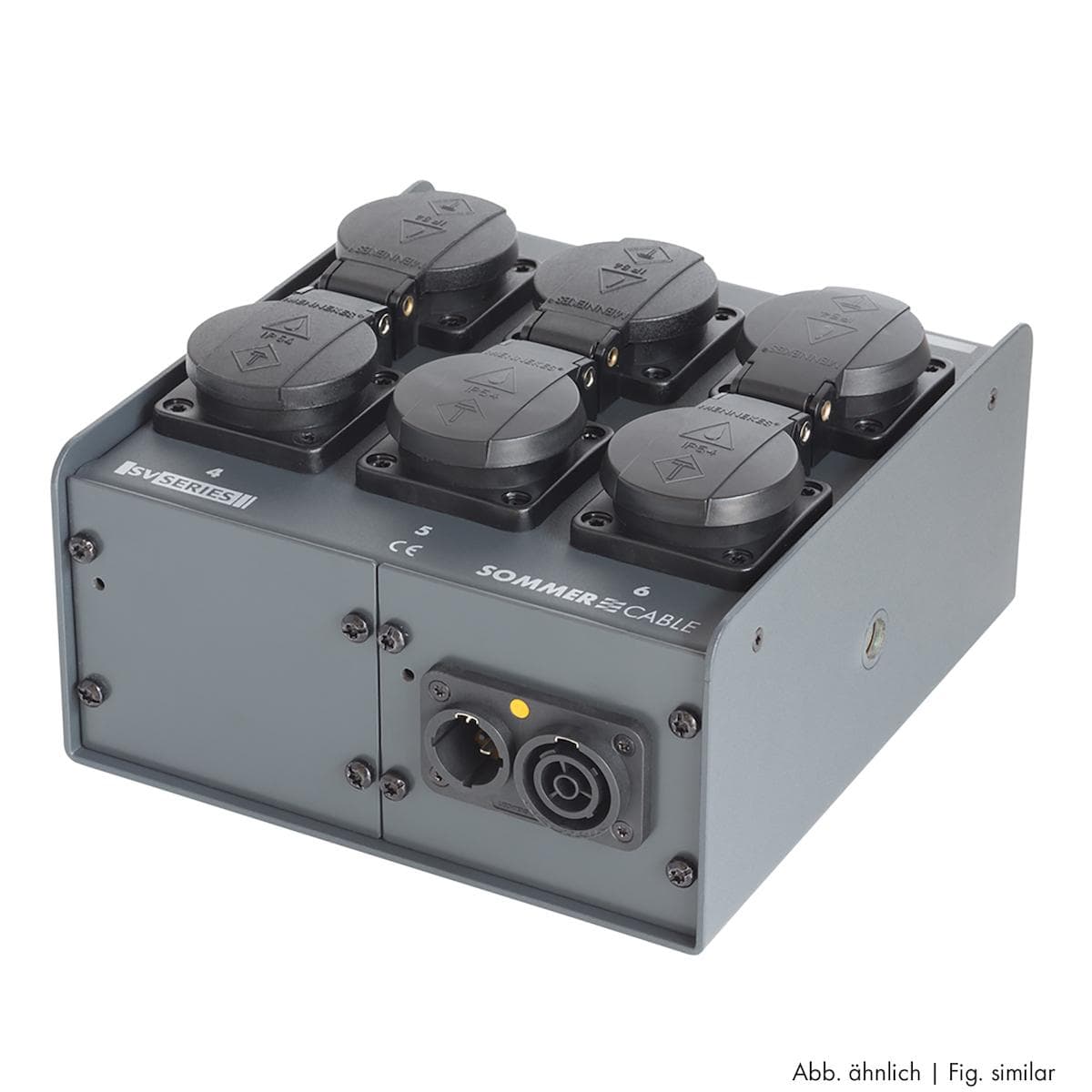 Sommer cable Power Distribution Systems ; MENNEKES | powerCon TRUE1 | 6 x BS1363 (UK)