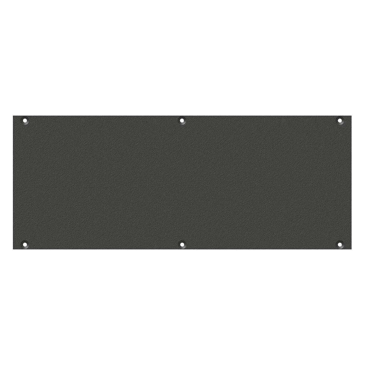 front panel blank panel, 2 HE, 6 BE for SYS-series, colour: anthracite, RAL 7016