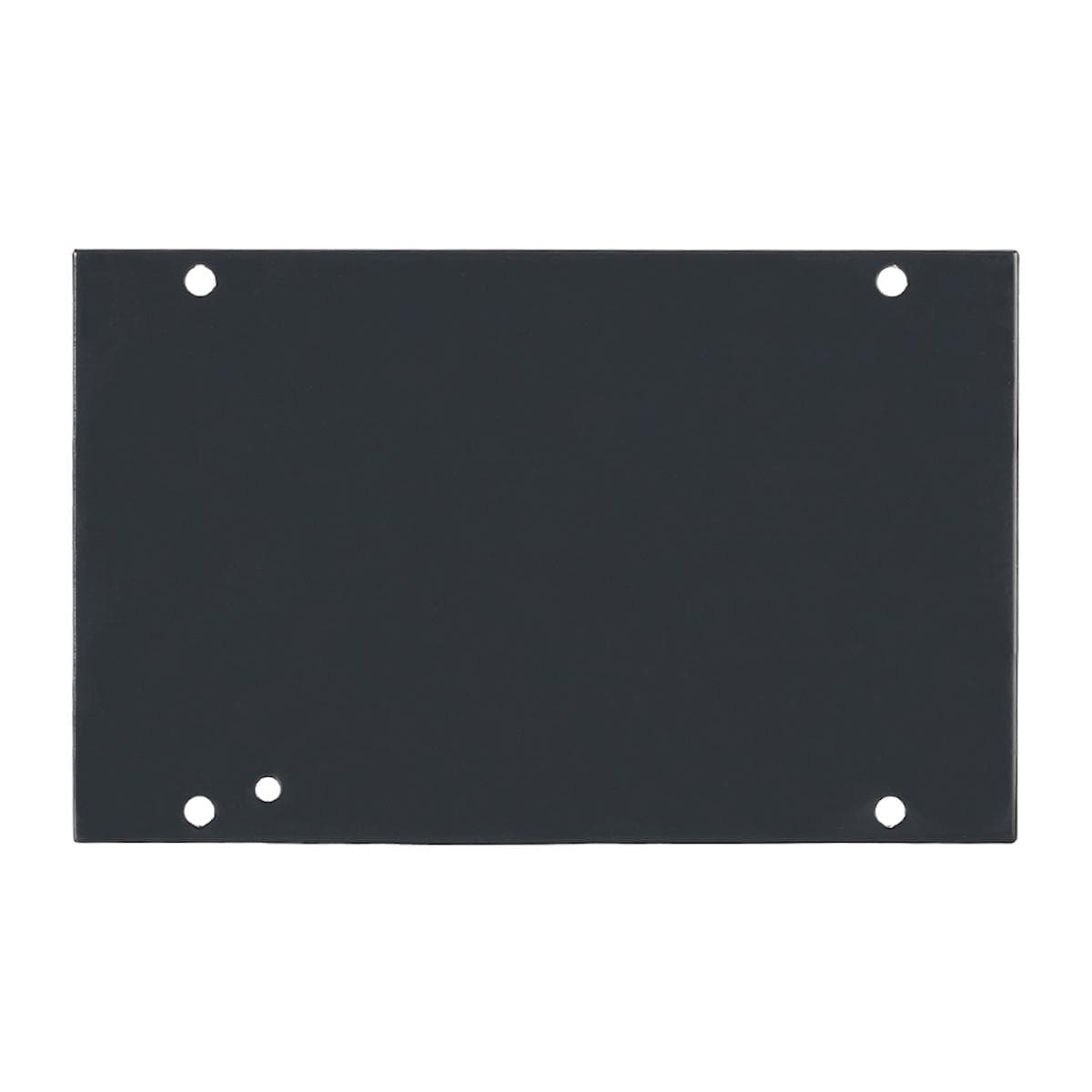 Side panel blank panel, 2 HE; depth: 140 mm for SYSBOXX, colour: anthracite, RAL 7016