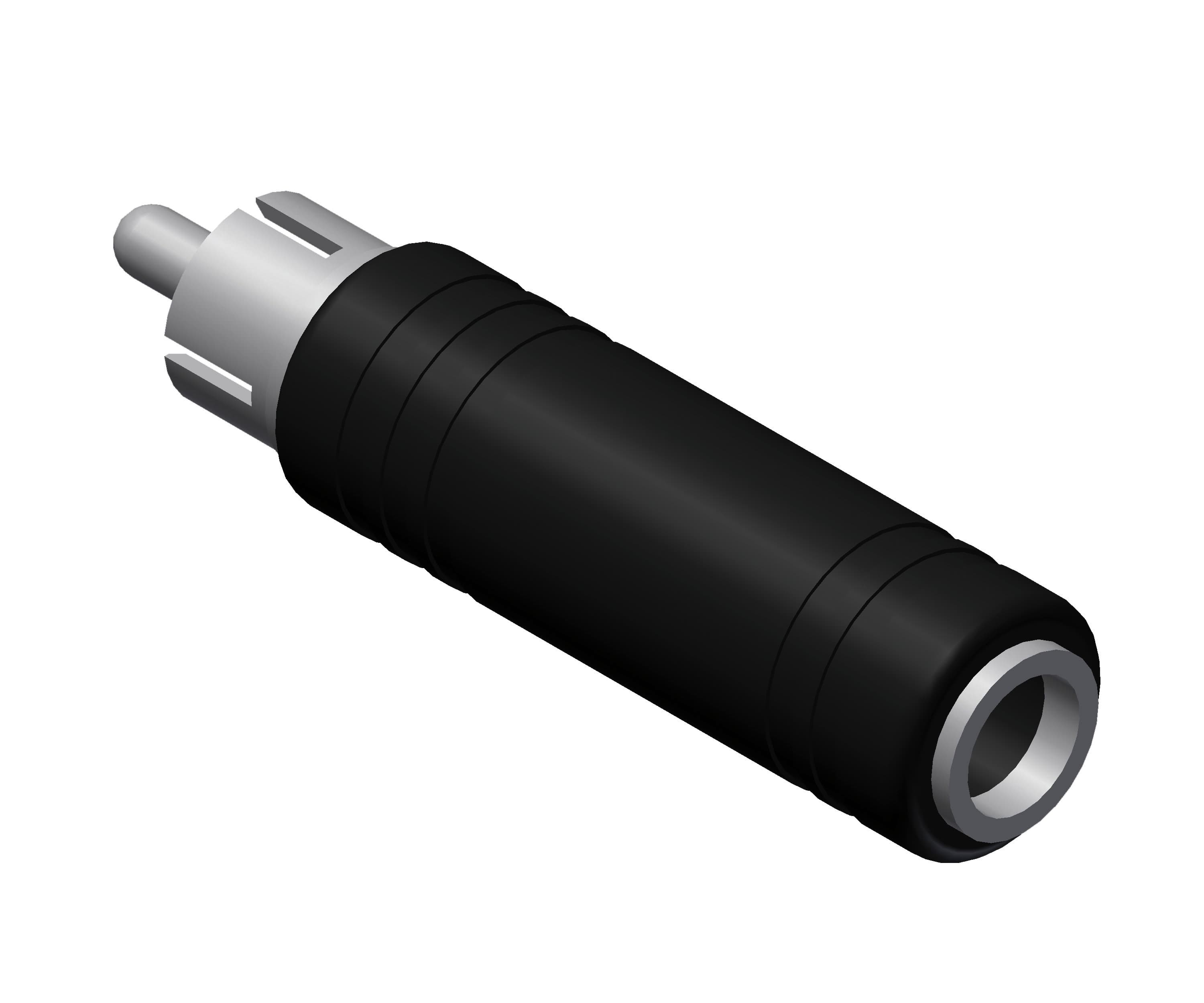 Adapter - RCA/Cinch male - 6.3 mm Jack female Adapter
