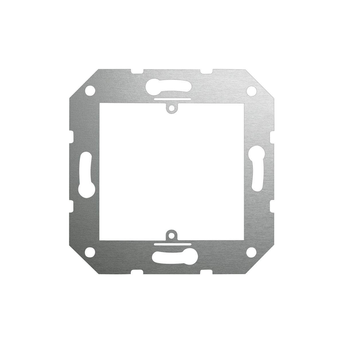 Single installation frame , scale: 50x50 mm, stainless steel