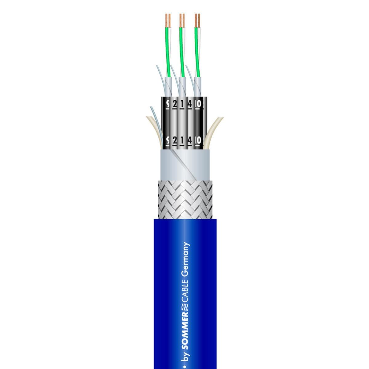 Multipair Modulation Cable SC-Matrix MMC; FRNC; dark blue | 2 x 0,25 mm² x number of pairs | 16