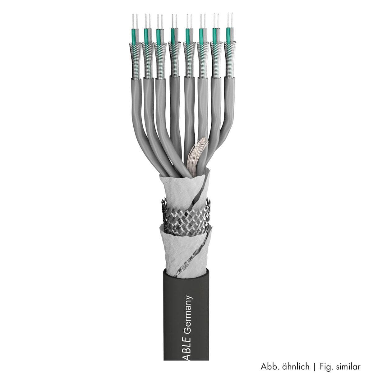 Multipair SC-Transfer AMCK; PUR Master-Blend; black | 2 x 0,14 mm² x number of pairs | 48