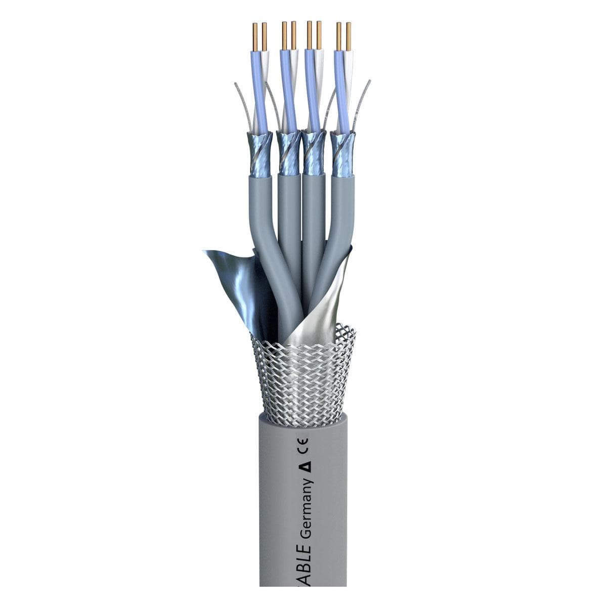 Modulation cable Logicable MP CPR-Version; FRNC; grey | 2 x 0,26 mm² x number of pairs; Dca | 4