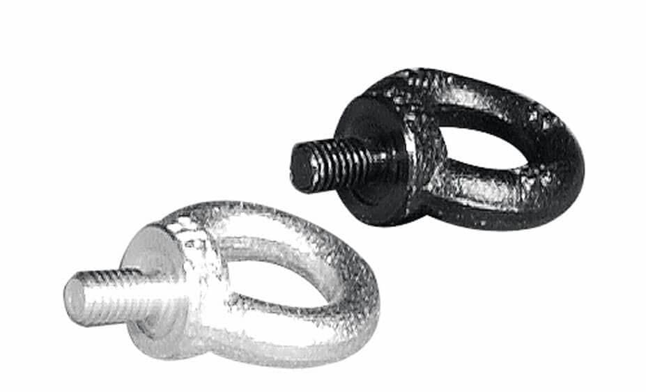 EB 8 eyebolt, DIN 580, black