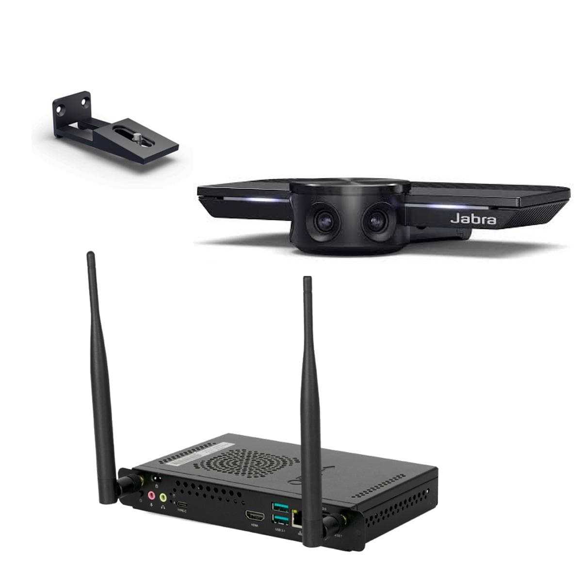 UC/VC Bundle of I5 OPS, Jabra Panacst, Jabra Wall mount, USB C cable