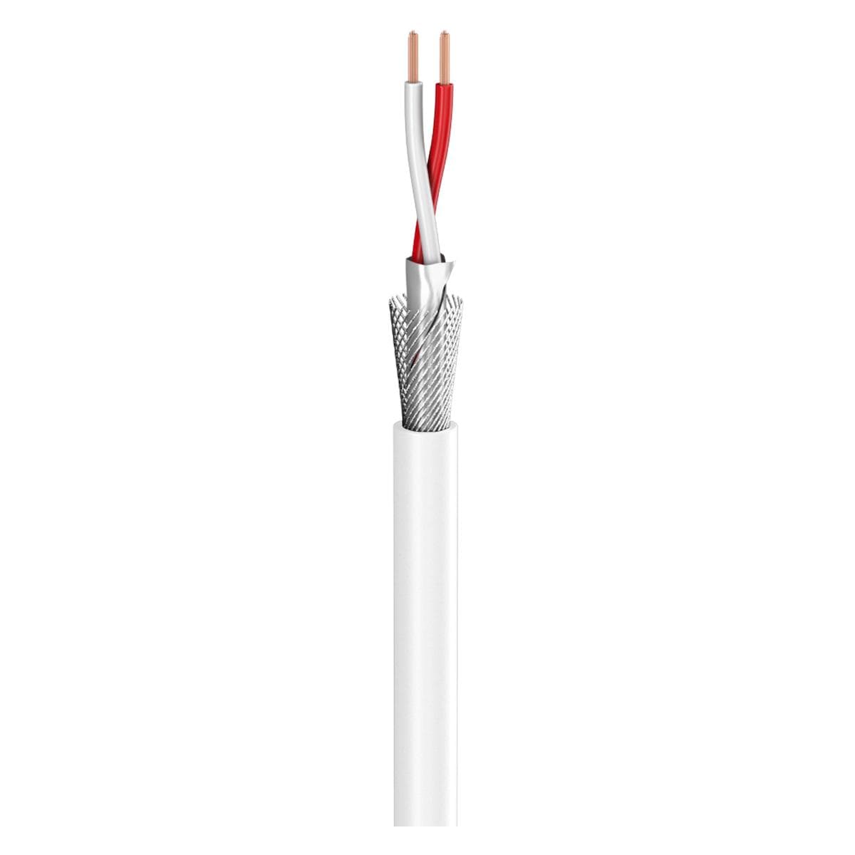 Patch & Microphone Cable SC-Goblin; 2 x 0,14 mm²; PVC Ø 4,60 mm; white, without imprint