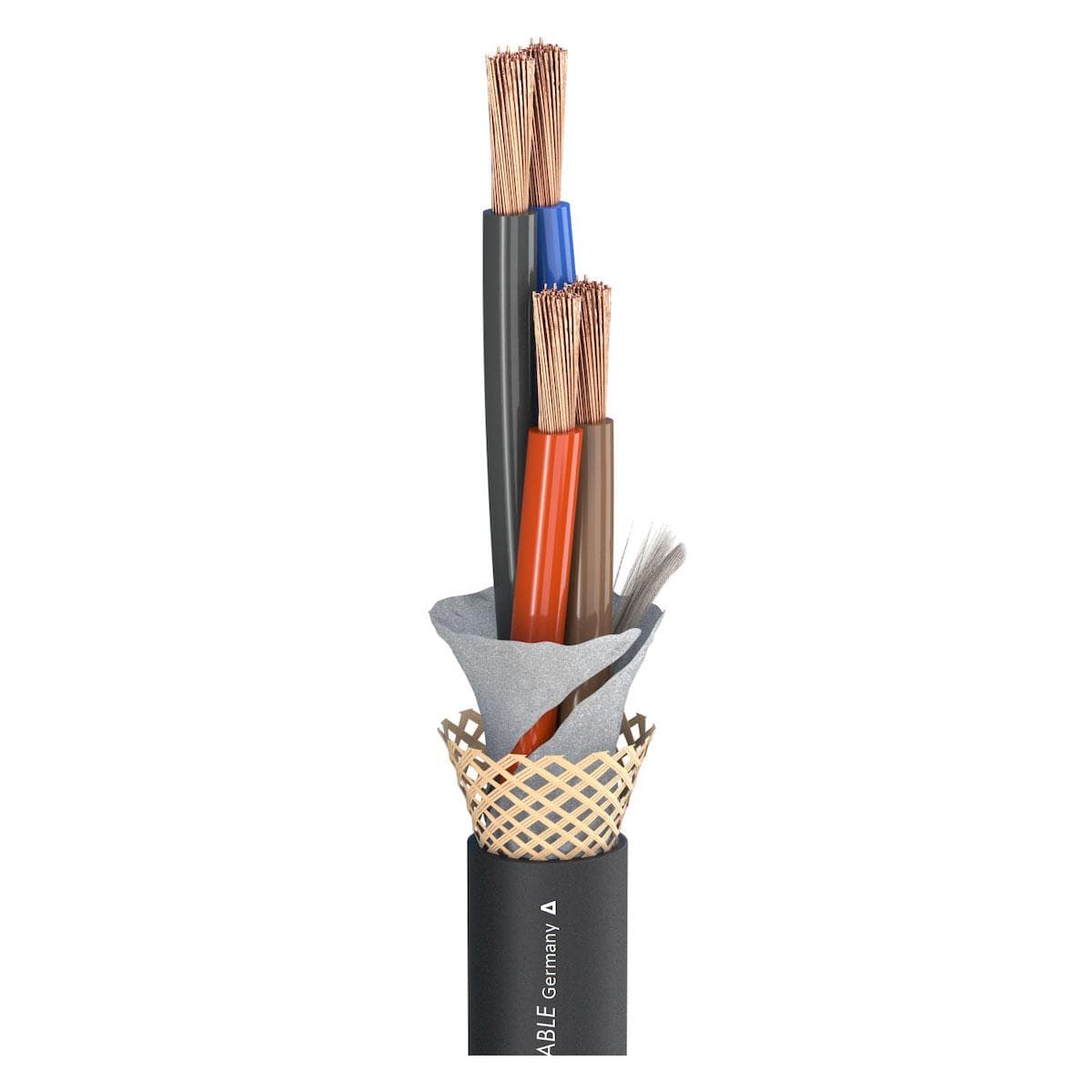 Speaker Cable SC-AQUA MARINEX EL 440; 4 x 4,00 mm²; PUR-SR with ARAMID reinforcement and special pro