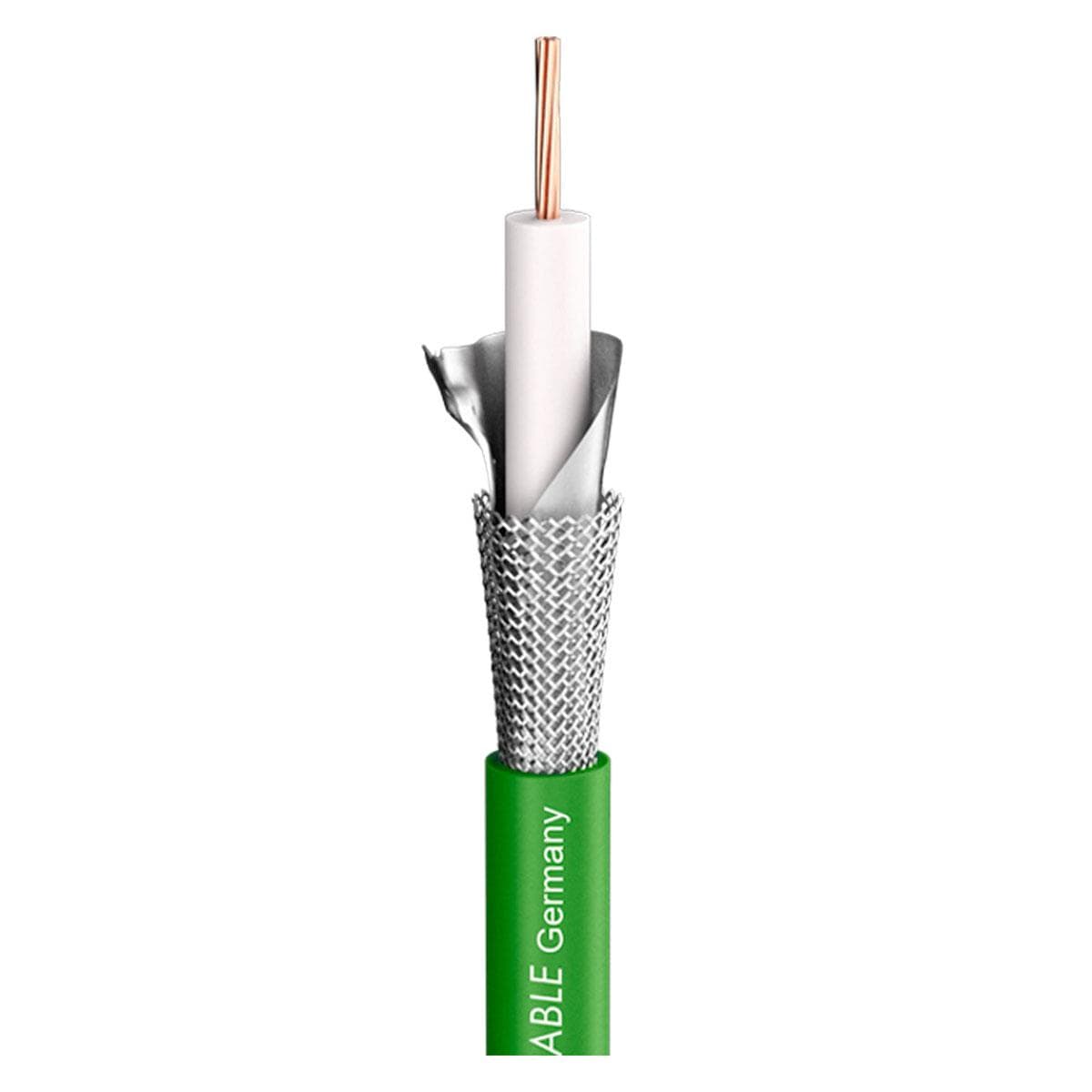 video cable SC-Vector Plus CPR-Version; 1 x 1,20; FRNC Ø 6,95 mm; green; Dca