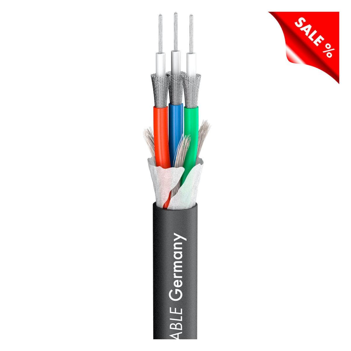 video cable Transit MINI Flex; 1 x 0,32; Antistatic-PVC Ø 8,20 mm; black