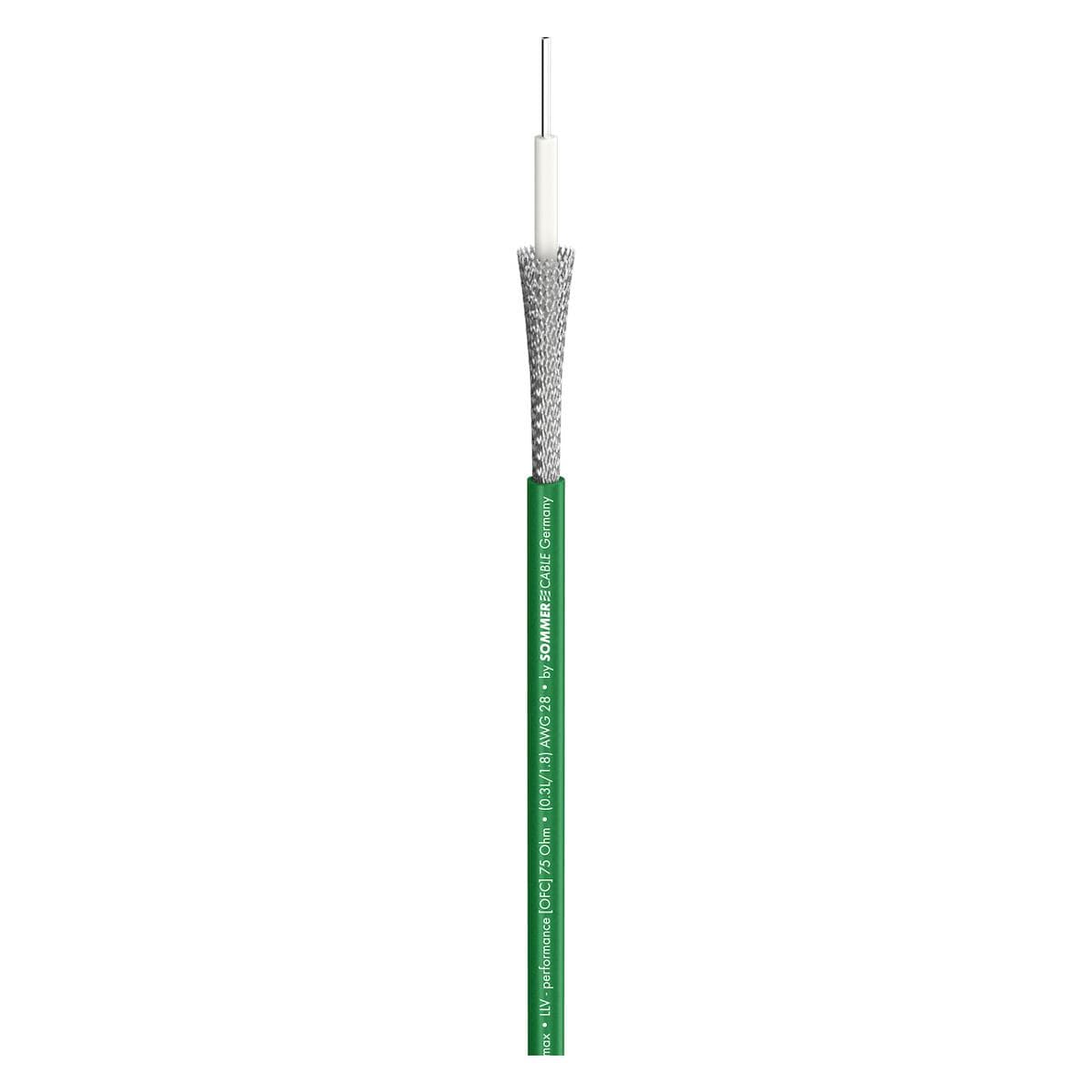 video cable SC-Monomax; 1 x 0,32; Antistatic-PVC Ø 2,70 mm; green
