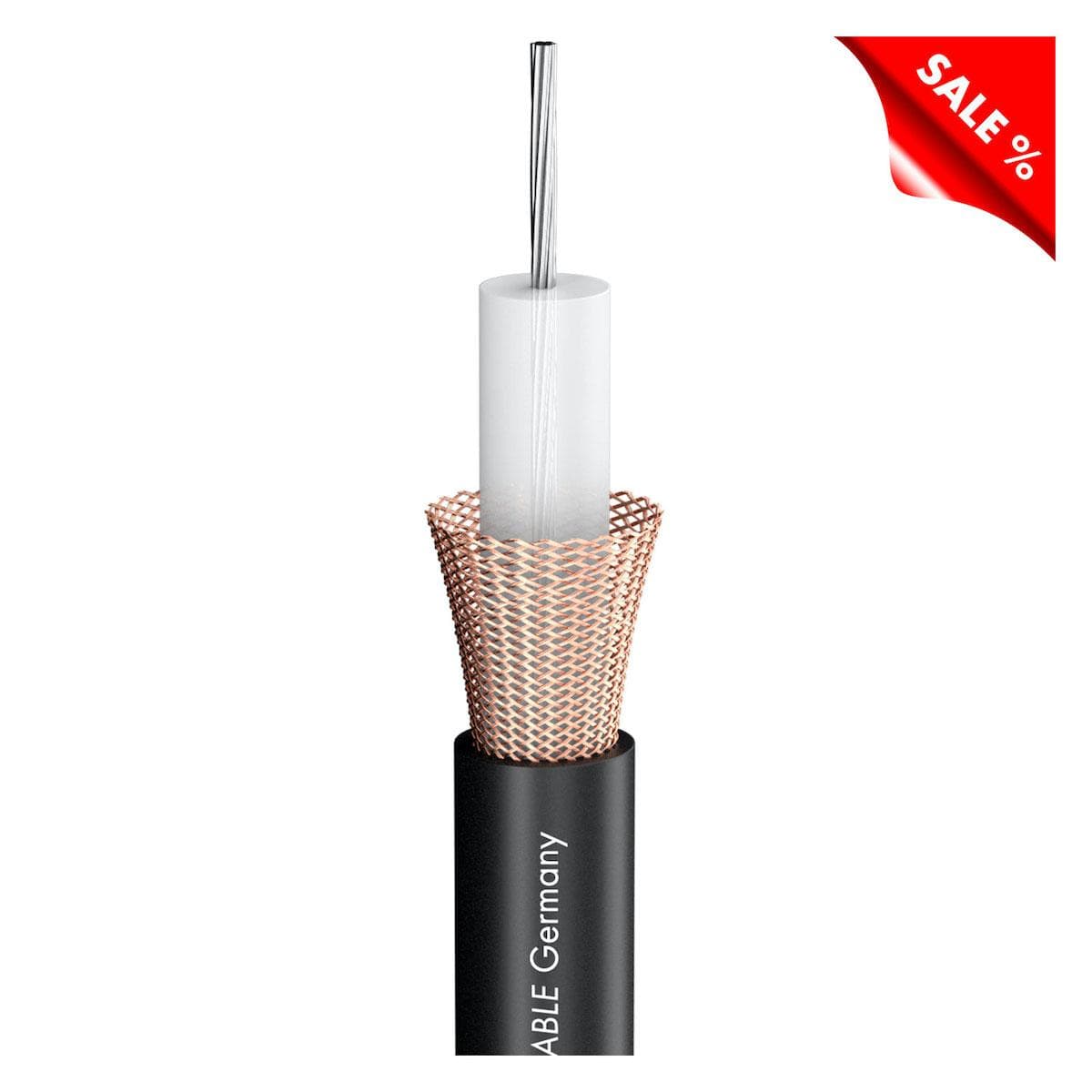 RG/U Coax SC-Classic Series MKII; 1 x 1,06; PVC Ø 10,30 mm; black