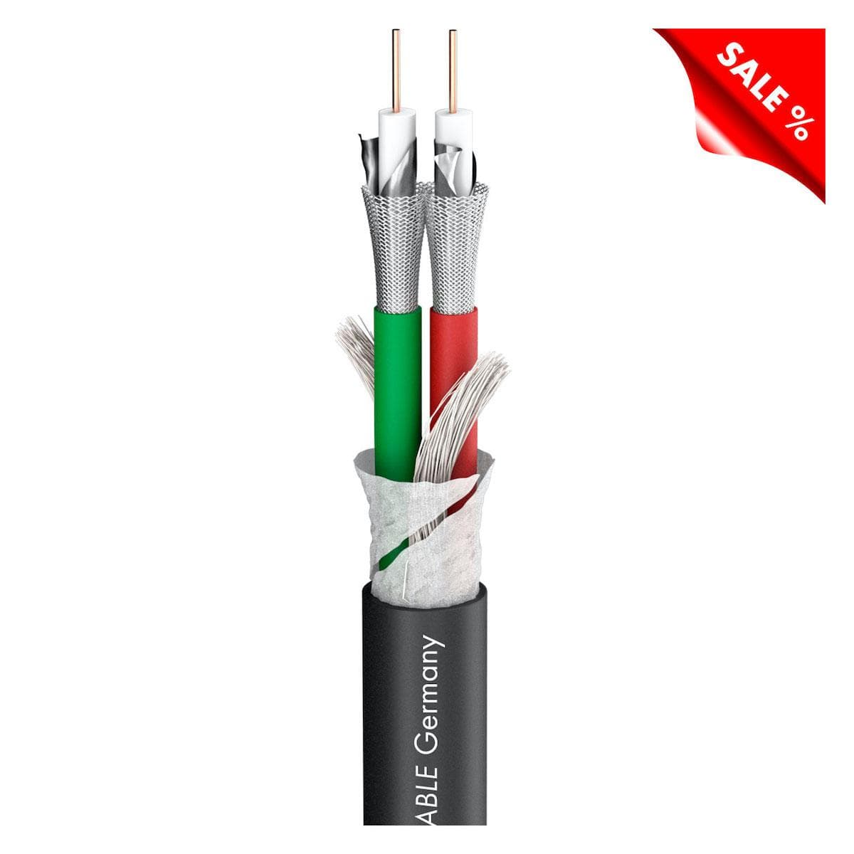 video cable Transit 2 HD; 1 x 0,60/2,80; FRNC Ø 10,20 mm; black