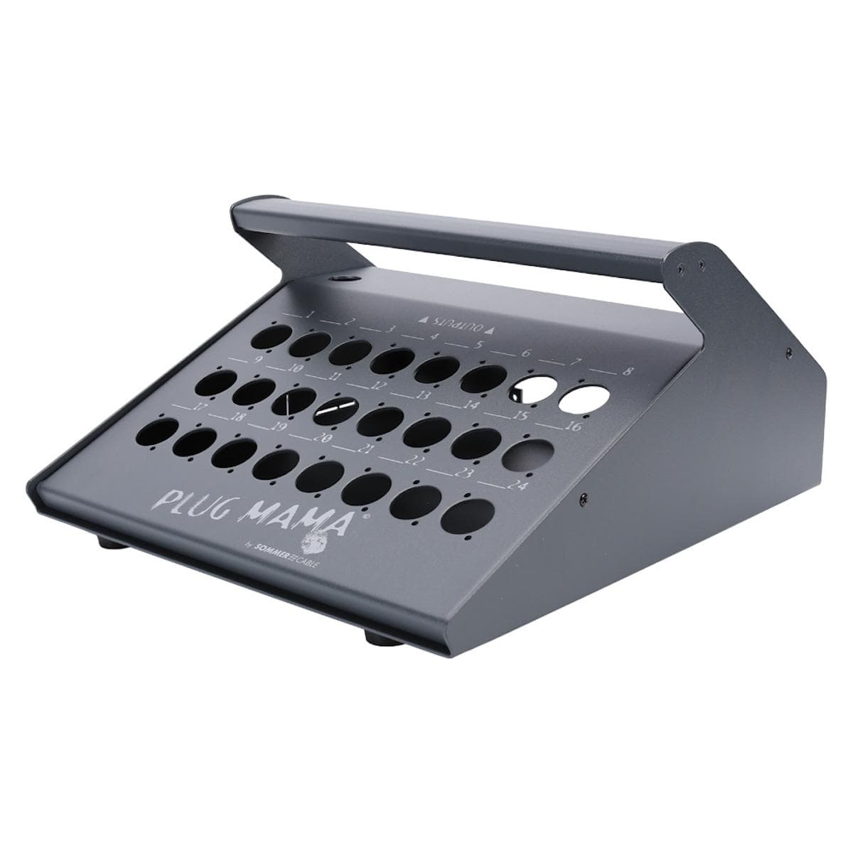 Sommer cable Stagebox empty casing, PLUG MAMA MKII, 24 in / 8 out, width: 263 mm, height: 145 mm, an