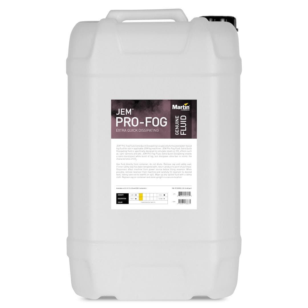 Pro-Fog Fluid, Extra Quick Dissipating, 25 l