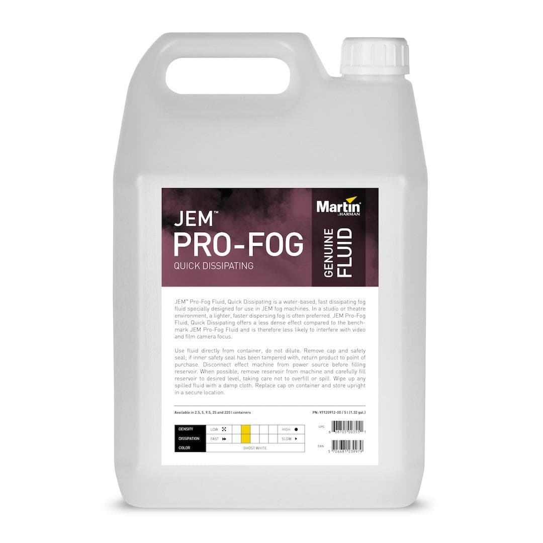 Pro-Fog Fluid, Quick Dissipating, 4x 5 l