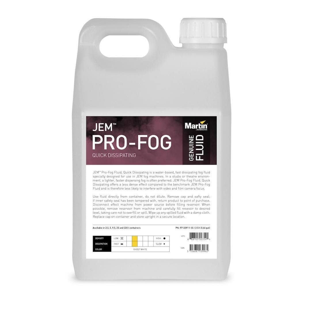 Pro-Fog Fluid, High Density, 4x 2.5 l