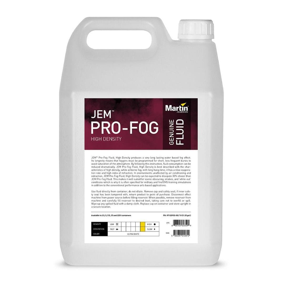 Pro-Fog Fluid, High Density, 4x 5 l