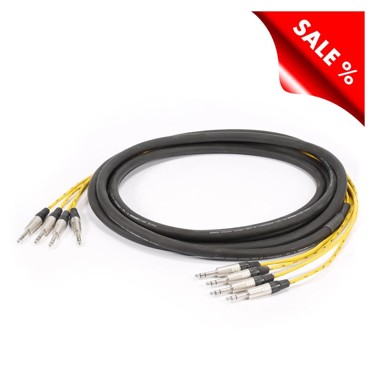 Studio looms SC-Pegasus CMCK, 4 x 4 x 0.20 mm² (0.00006 sq in.) | Jack / Jack, NEUTRIK