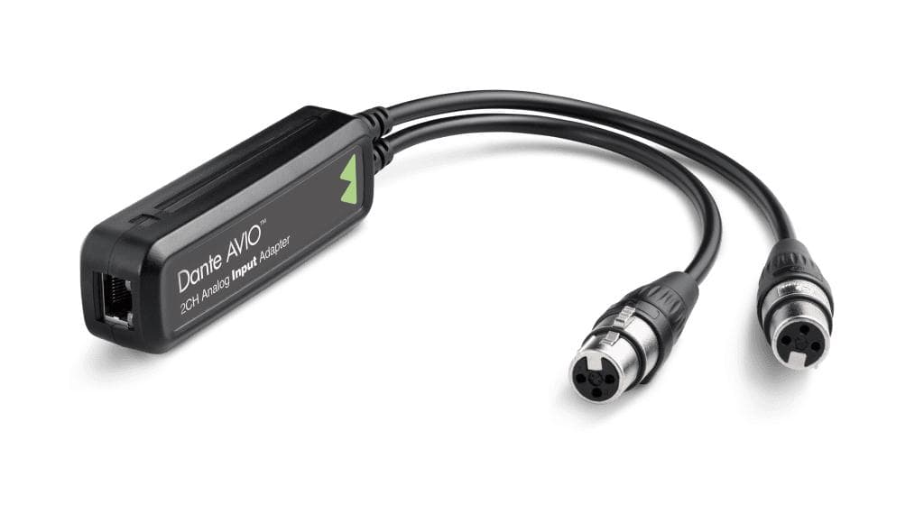 Dante AVIO 2 Ch Input Adapter