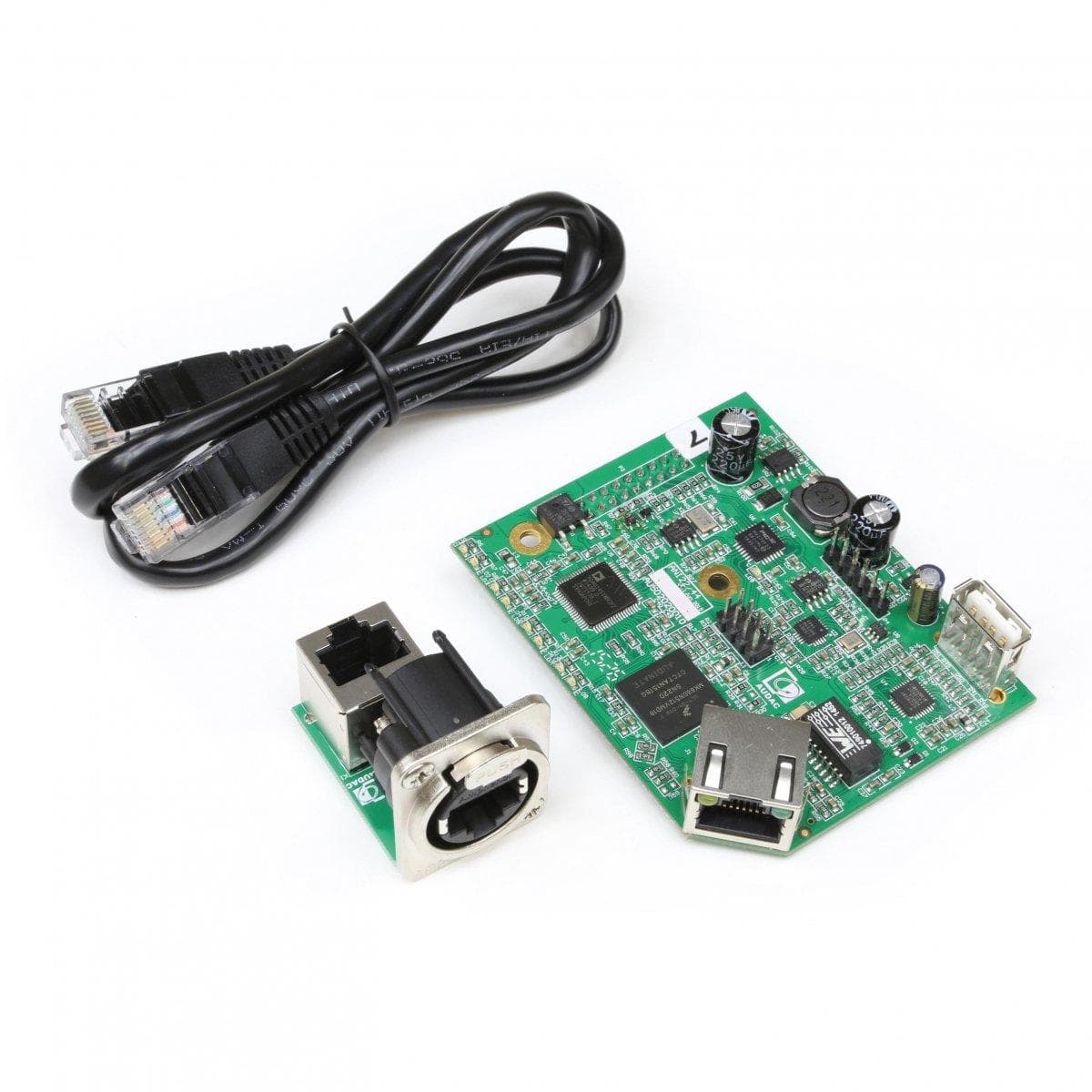 Audac ANI44XT Dante audio network interface 4 in / 4 out - AES67 and TouchLink™ compatible