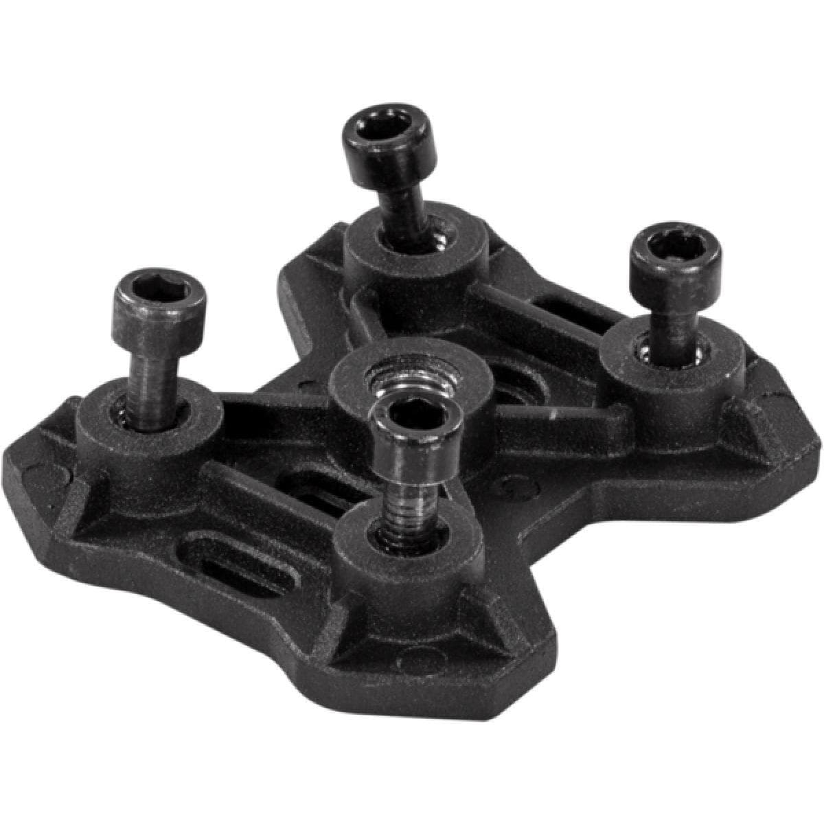 Metal joint used to connect 4 APIX2, 3, 6, 4T, modules, M10 hole for clamp