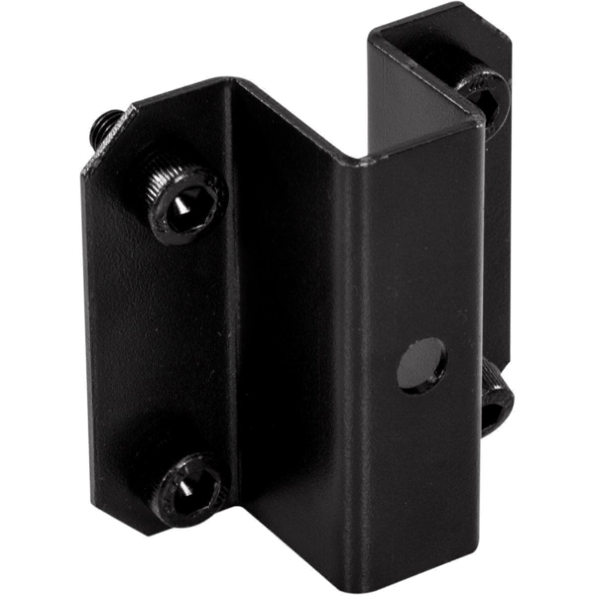 Metal junction bracket used to connect 4 AlphaPIX6T modules, hole for clamp