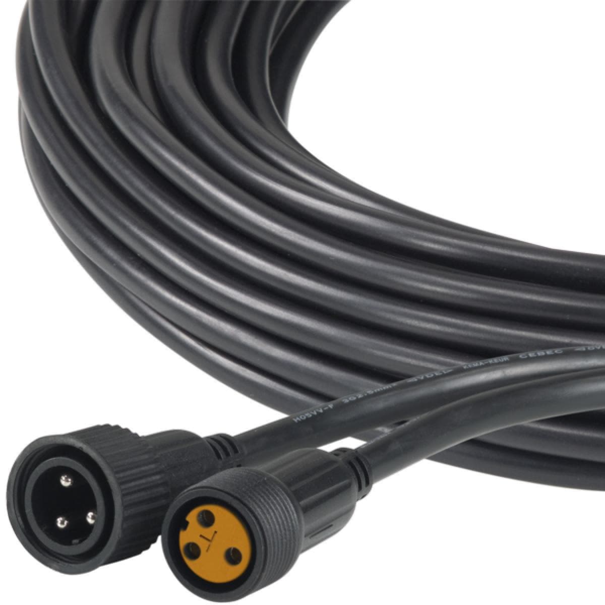 IP67 power extension cable, compatible with outdoor (IP) Arcled projectors, L.5m