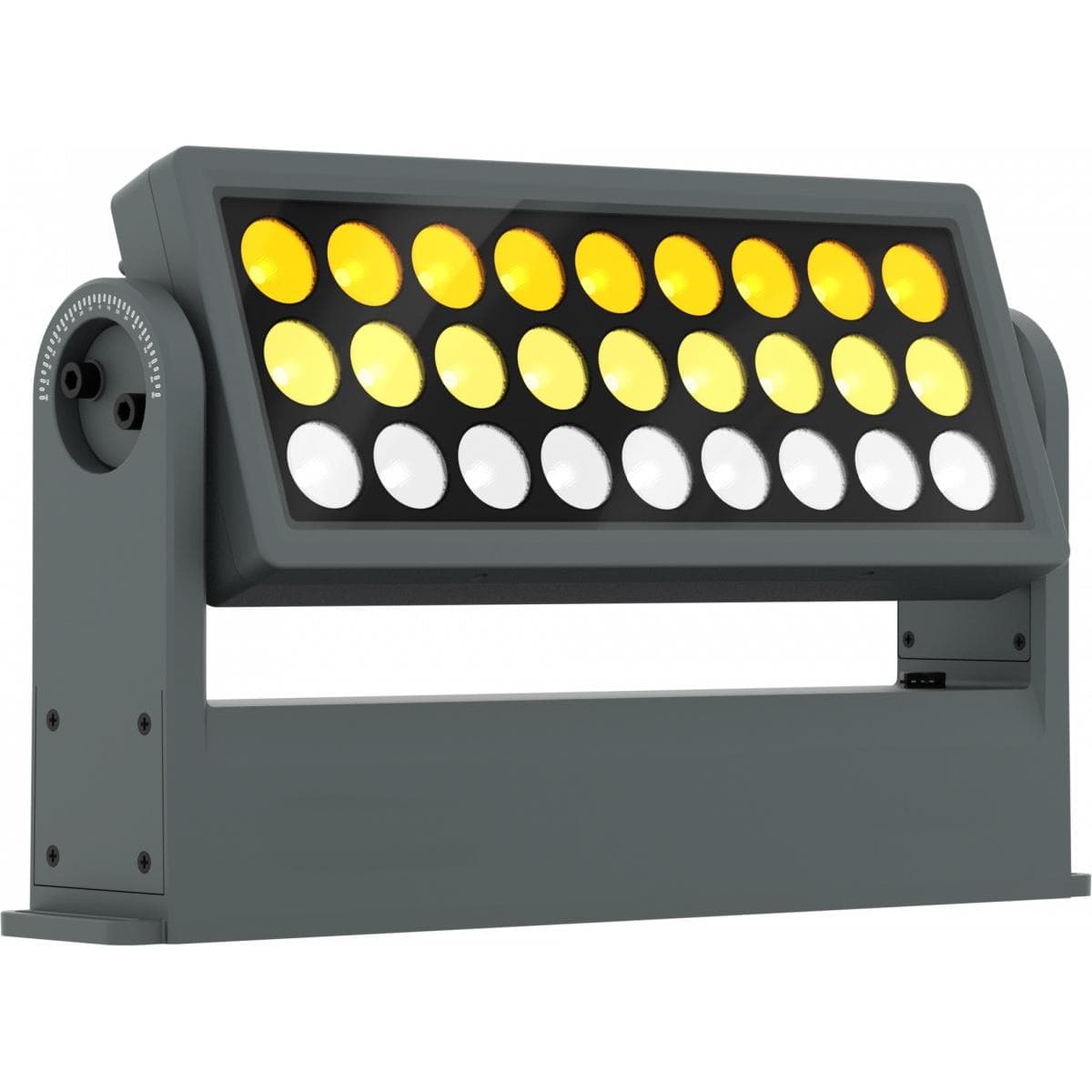 27x10W high RGBW brightness and outdoor compact washlight, IP 66, 9 kg