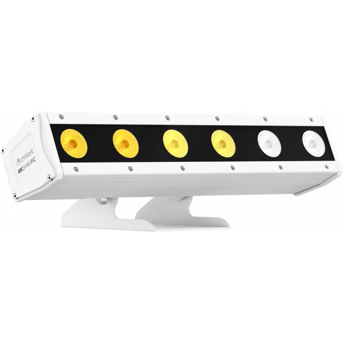 LED wall washer projector, 6x8 W RGBW / FC, IP 66, 15° beam, 51 W, 5,33 kg