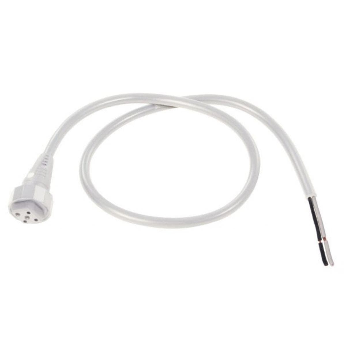 AWC25/W Connection cable with 5-pin awx5 connector 2.5 meter, white colour