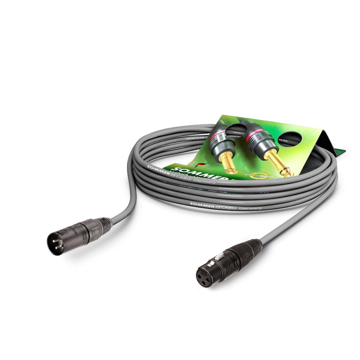 Aes / ebu Binary 234 AES/EBU MKII, 2 x 0,34 mm² | XLR / XLR, NEUTRIK | 5,00m | grey