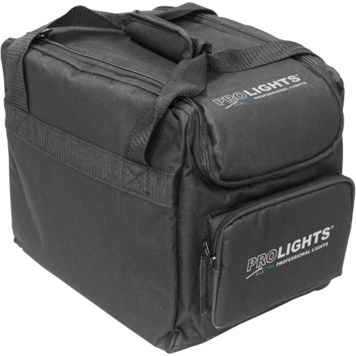 Nylon bag for 4 LUMIPAR64+CYBER3, 5(int)-2(ext) compartments, dim.385x290x220mm