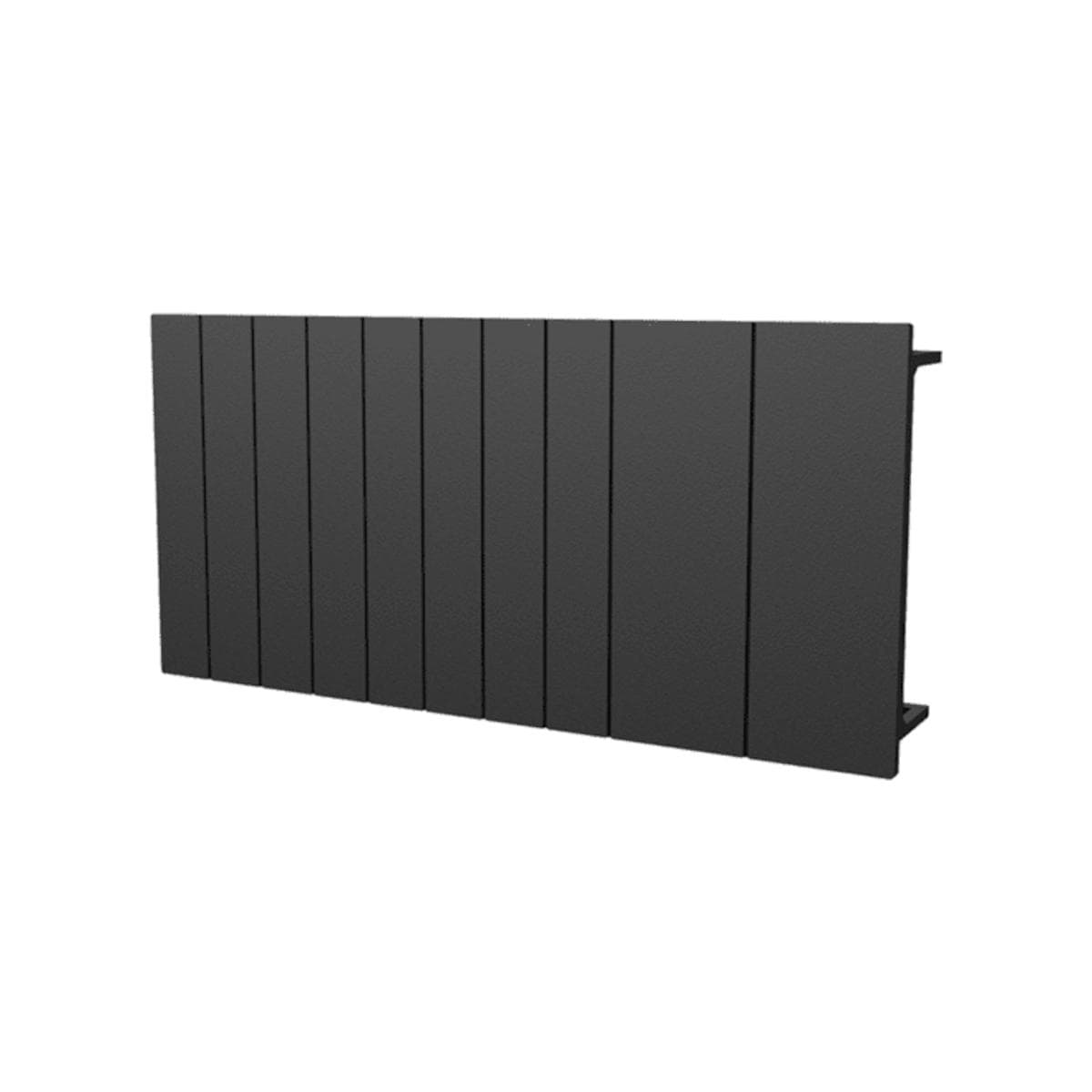 DIN rail blanking strip - 6 module - 10 strips Black version