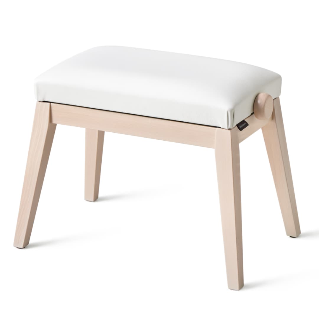 BG50 piano bench, white