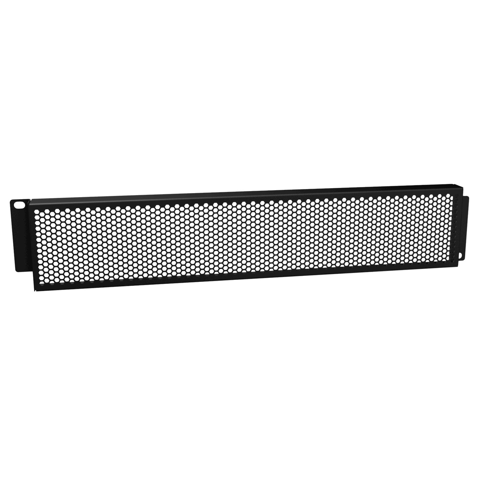 19” grill security panel - 2HE - with hexagonal perforation